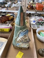 VINTAGE STATE OF MAINE JIM BEAM DECANTER