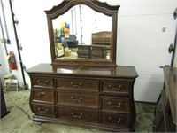 Dresser w/Mirror-Legacy Classic Furniture