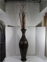 Large Vase w/Decor