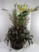 Large Artificial Plant w/Vase