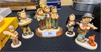 5 HUMMEL FIGURINES