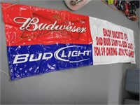 9' Budweiser Sale Banner