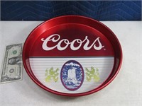 Classic 2sided Metal Coors Banquet Beer Tray