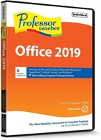 Professor Teaches Office 2019 -NEW SEALED