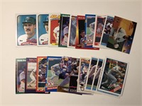 Lot of 28 Wade Boggs Baseball Cards
