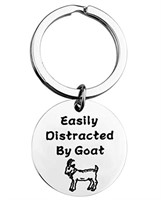 MAOFAED Funny Goat Gift Keychain