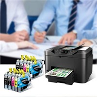 Galada Ink Cartridges 10 Pack for Brother