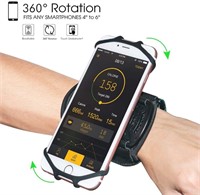 Wristband Phone Holder,HC 360°Rotatable