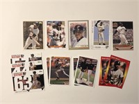 Lot of 14 Barry Bonds Baseball Cards