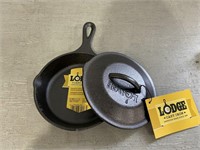 Lodge Cast Iron Skillet With Lid 6.5"