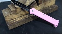 Pink Spring Assist Knife.