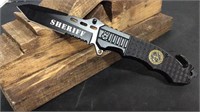 Black Sheriff Knife