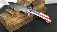 American a Flag knife