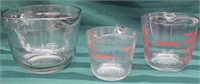 3-GLASS ANCHOR MEASURING CUPS