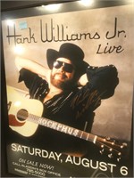 Hank Williams Jr. Live Box Office Poster from The