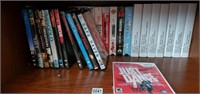 Wii just dance & DVD& vhs movies