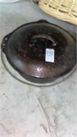 Number 8 cast iron pot with lid