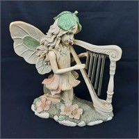 Plastic Garden Fairy Harp Wind Chimes
