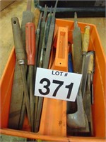 File and Wood Chisel Lot