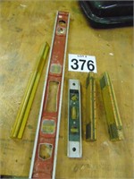 24 In Level & Folding Measuring Sticks