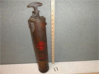 Vtg Fyer Fyter Super Model Brass Fire Extinguisher