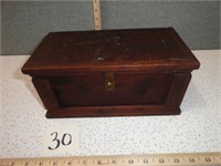 Vintage Wood Latching Box