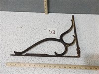 Vintage Cast Iron Wall Shelf Bracket