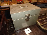 Metal Portable File Box