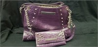Harley purse & wallet/ strap has some wear