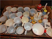 Variety of Coffee Cup / Christmas Decor Lot