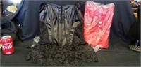 Xl black and 2x red lacy camisole new in the