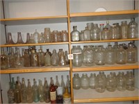 Vintage Clear Bottle Lot
