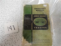 John Deere Tractor Operators Manual AR-AC