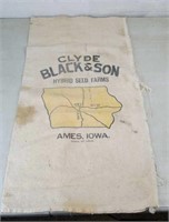 Clyde Black & Son Seed Farms Bag