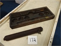 Tap and Die Box and Iron Piece