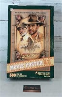 Indiana Jones Movie Poster Puzzle 500 pieces
