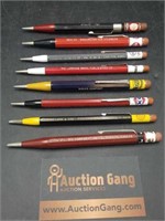 Group of Vintage Advertising Mechanical Pencils -