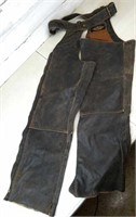 Harley Davidson Leather Chaps - Size Small
