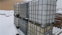 3 Plastic Containers w/Metal Crates-can be used