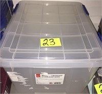 Weather tight storage box