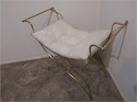 Vintage Vanity Chair/18”H,24”L,12”D