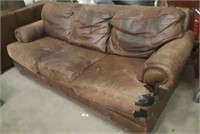Leather Couch & Love Seat
