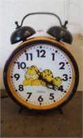 Large Vintage Garfield Clock