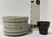 Red Wing Refrigerator Jar & Pot