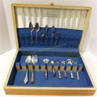 Various Silverware Pieces with Box