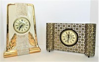 Art Deco Le Miena China Mantle Clock
