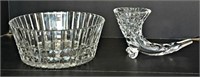 Galway Crystal Horn Vase