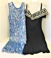 Blue Flapper Sequin Dress