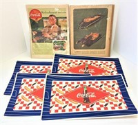 Coca-Cola Advertisement and Place Mats