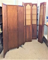 Room Divider and Wood & Cane Door Panels